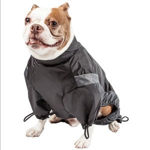 Touchdog Full-Bodied Waterproof Rain Dog Jacket